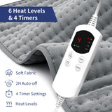 Calido zona de calor amplia 12x24 pulgadas para cobertura versátil.