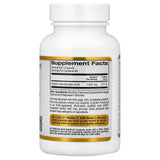 California Gold Nutrition C frasco trasero, etiqueta clara para elección informada.