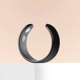 CALMI: anillo con acabado oro rosado minimalista para estilo sofisticado