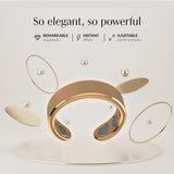 CALMI diseño minimalista en oro rosa, estilo discreto para cualquier ocasión.