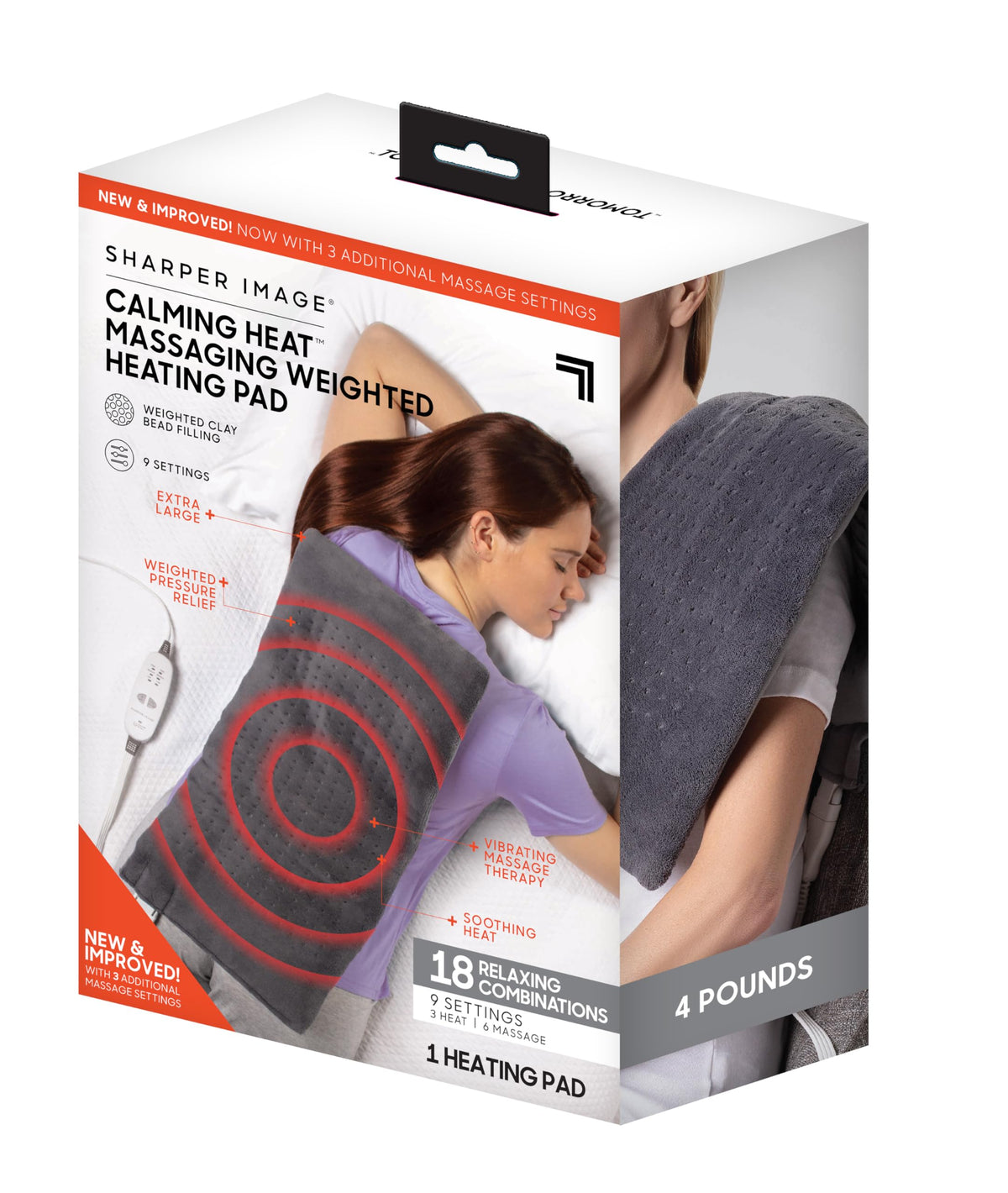 Calming Comfort: almohadilla termica ponderada de 12x24 lista para sesiones de calor