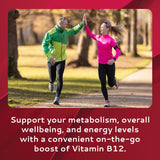 CALMOUR B12 Strips en empaque individual para dosis portátil