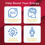CALMOUR tiritas vitamina B12, uso rápido sin necesidad de agua.