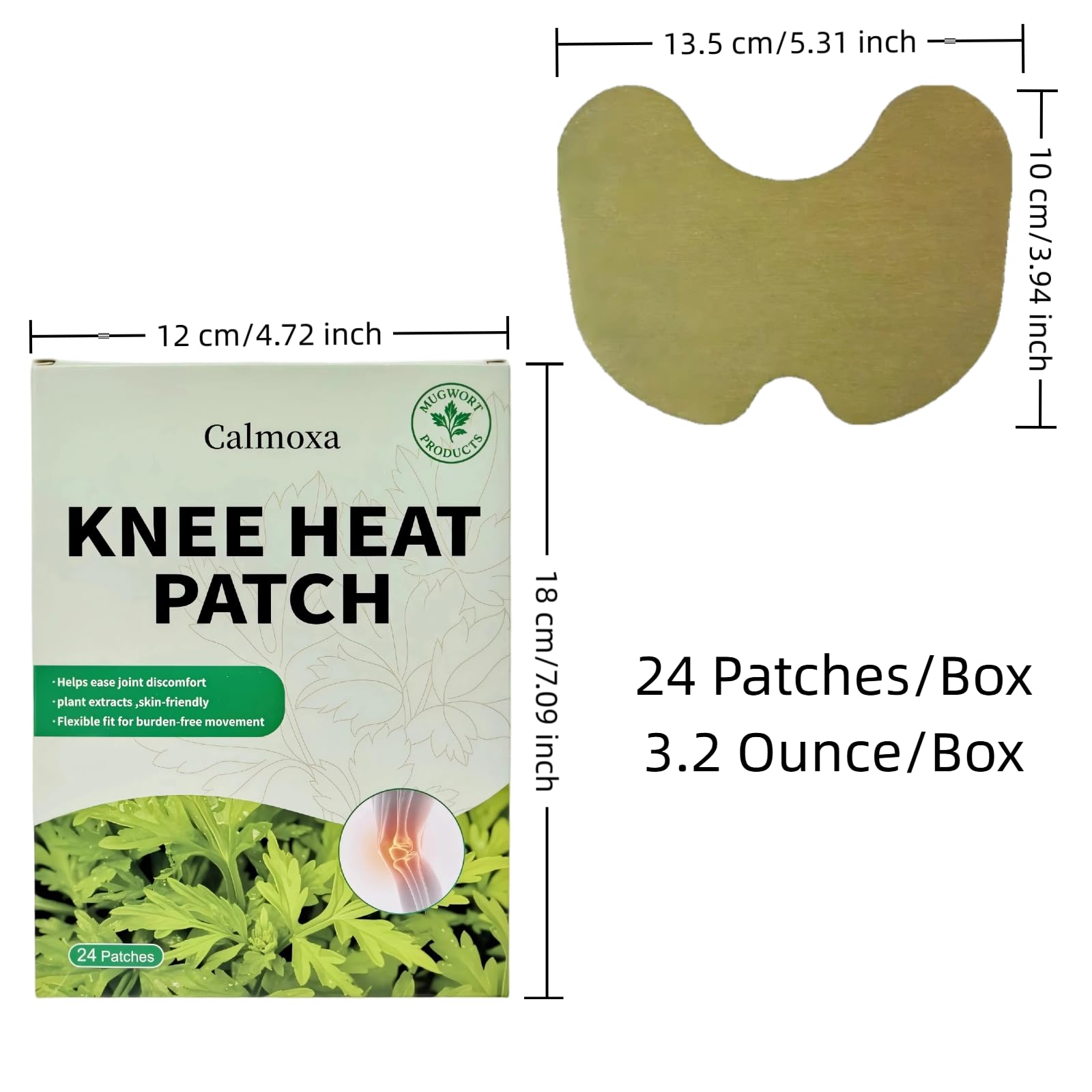 Calmoxa parche uso multiárea para hombro cuello y espalda
