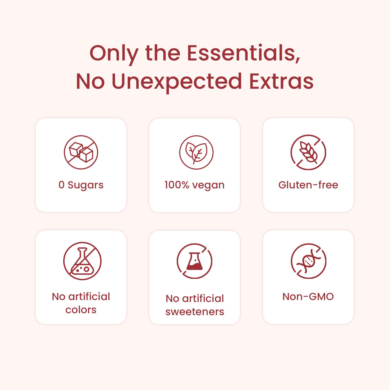 CalmRest sin azúcar y apto vegano para estilo de vida saludable