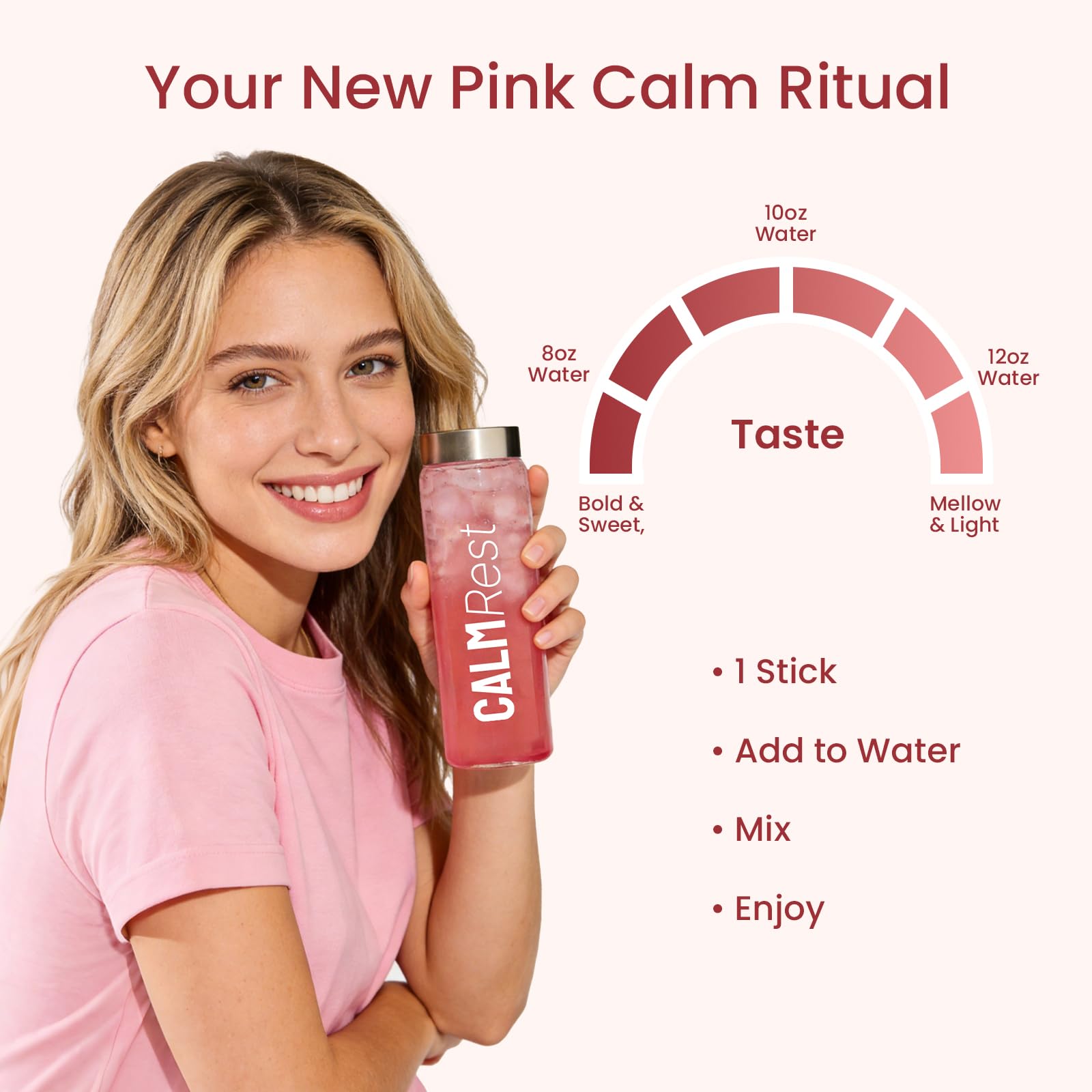 Uso diario de CalmRest para relajación y descanso suave
