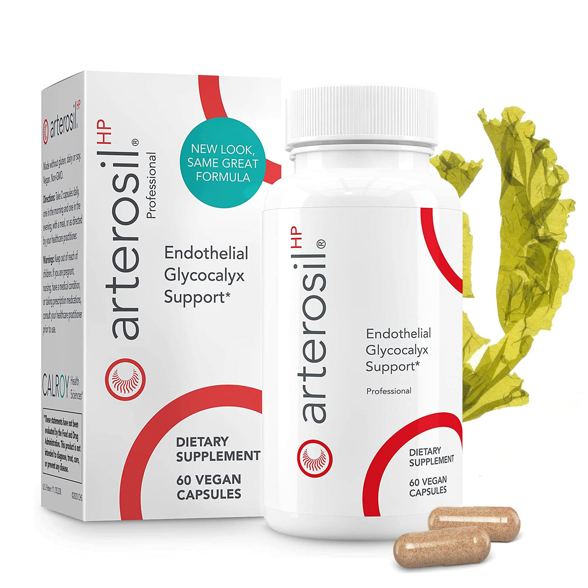 Calroy Arterosil HP Professional, botella, apoyo al bienestar circulatorio