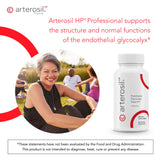 Calroy Arterosil HP Professional, etiqueta visible, foco en glicocalix endotelial