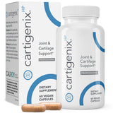 Cartigenix HP de Calroy Health Sciences, botella de cápsulas para movilidad diaria.