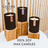 Calyan Wax Co. Evergreen Eucalipto vela hogar: ambientación cálida para el día a día.