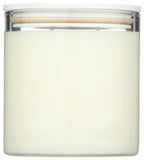 Vela Calyan Wax Co. con 37 horas de fragancia constante en vaso grande.