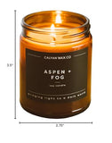 Calyan Wax Co. Aspen y Niebla dona 5% para ONGs que luchan contra la trata
