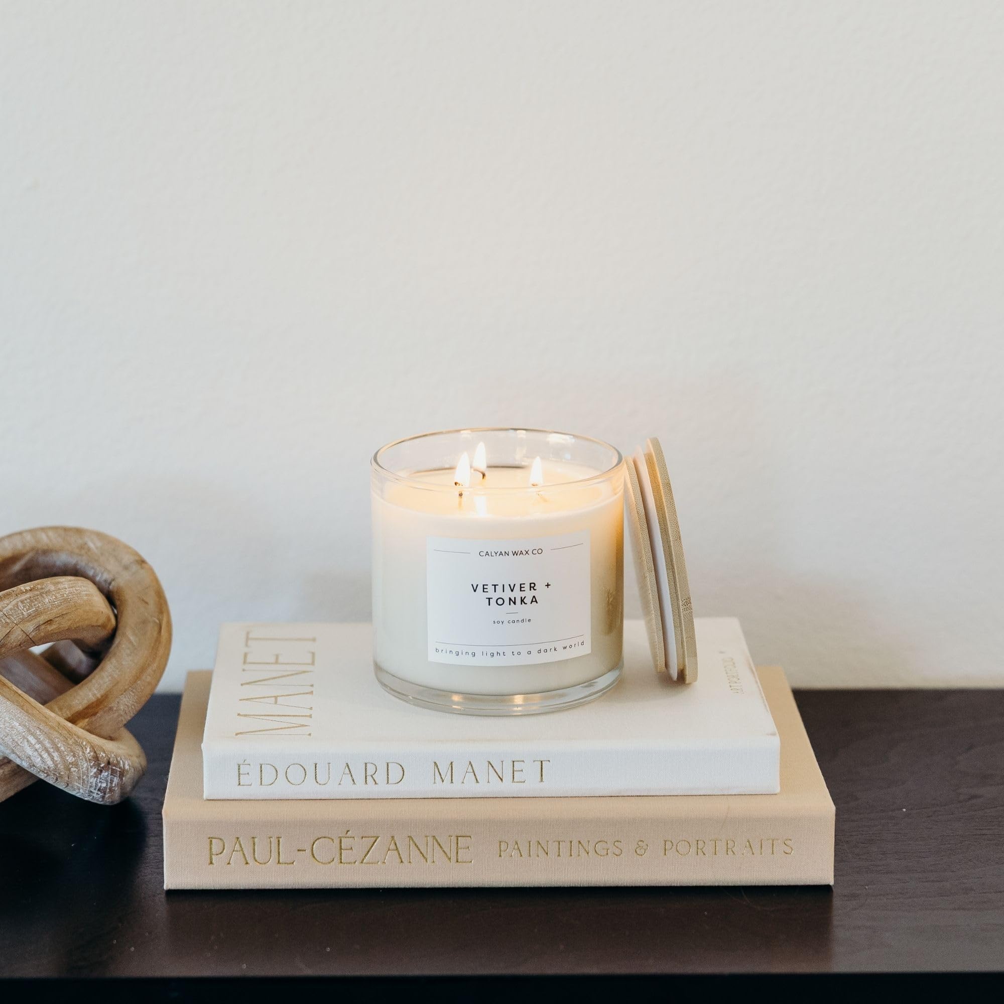 Vela grande para dormitorio y sala de estar de Calyan Wax Co.