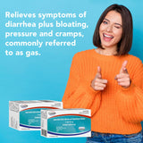 Camber Loperamide y Simeticona: etiqueta legible con indicaciones de uso.