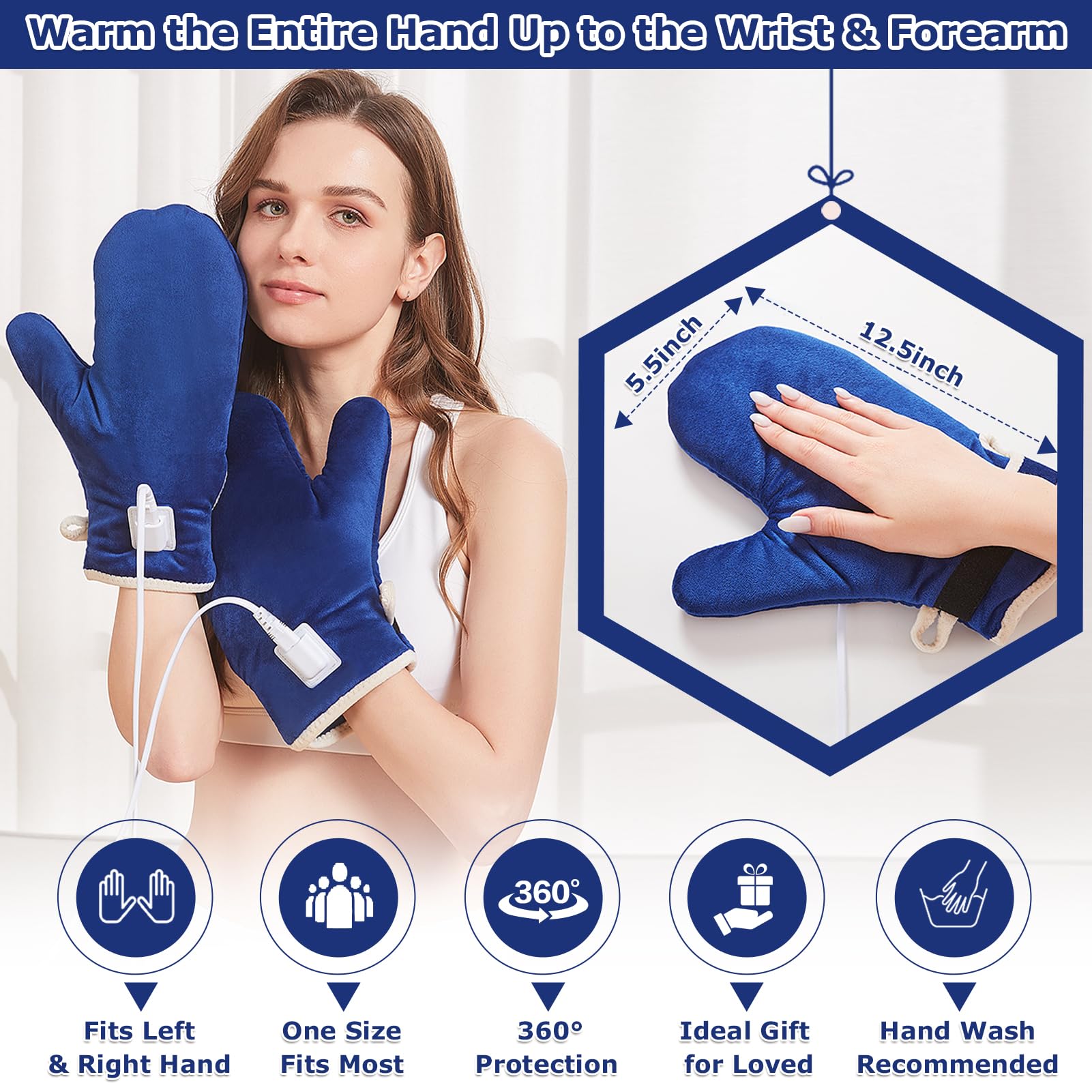 Material suave tipo peluche de CAMECO para mayor comodidad