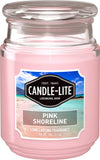 Candle-Lite Everyday Pink Shoreline vela frontal, aroma cálido para el hogar