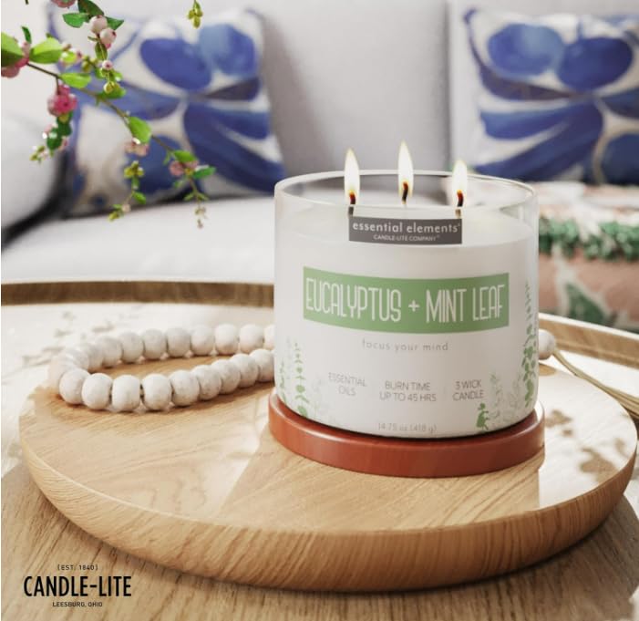 Candle-lite Essentials ambiente hogareño: ideal para sala u oficina