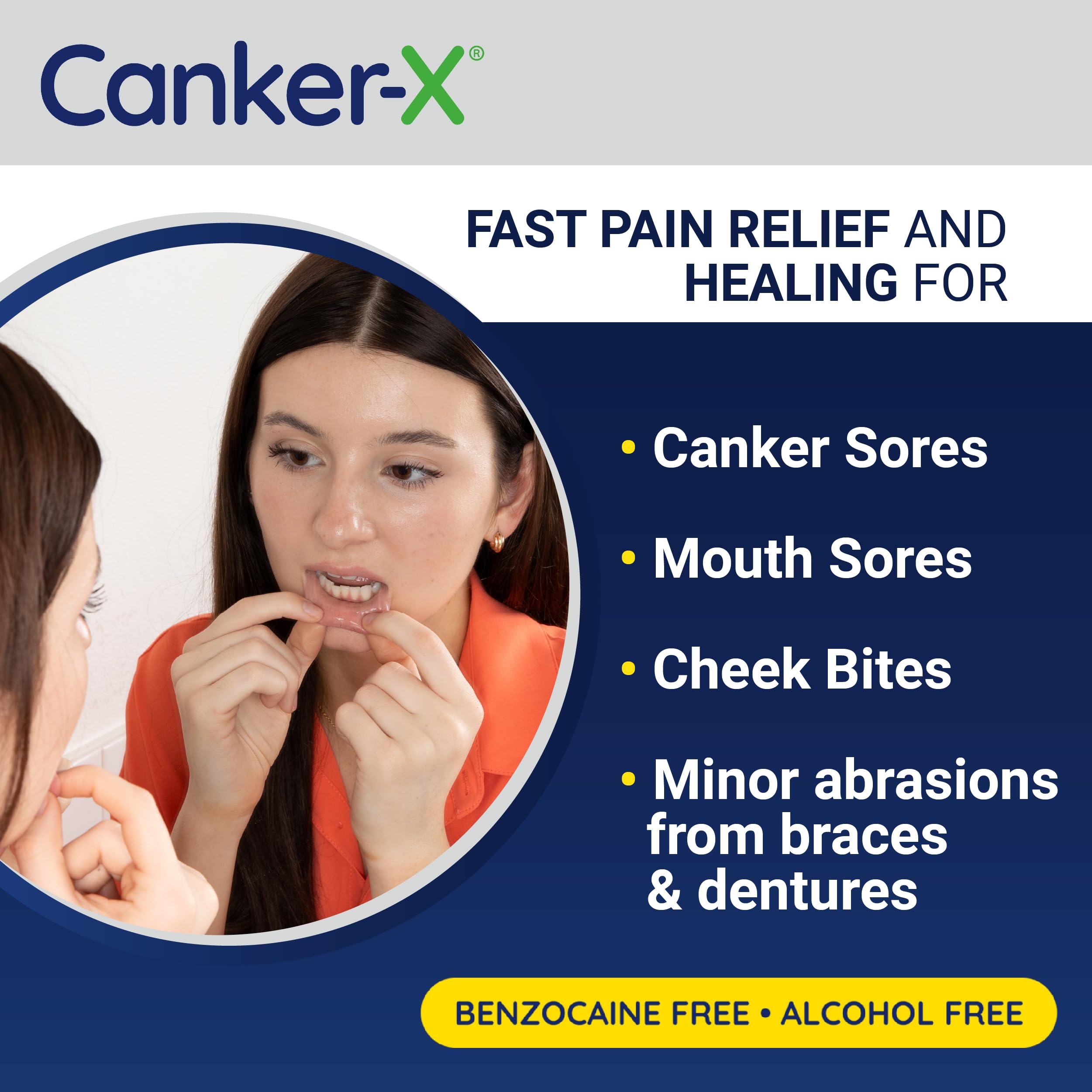 Aplicación con boquilla extendida de Canker-X Gel para mayor precisión.
