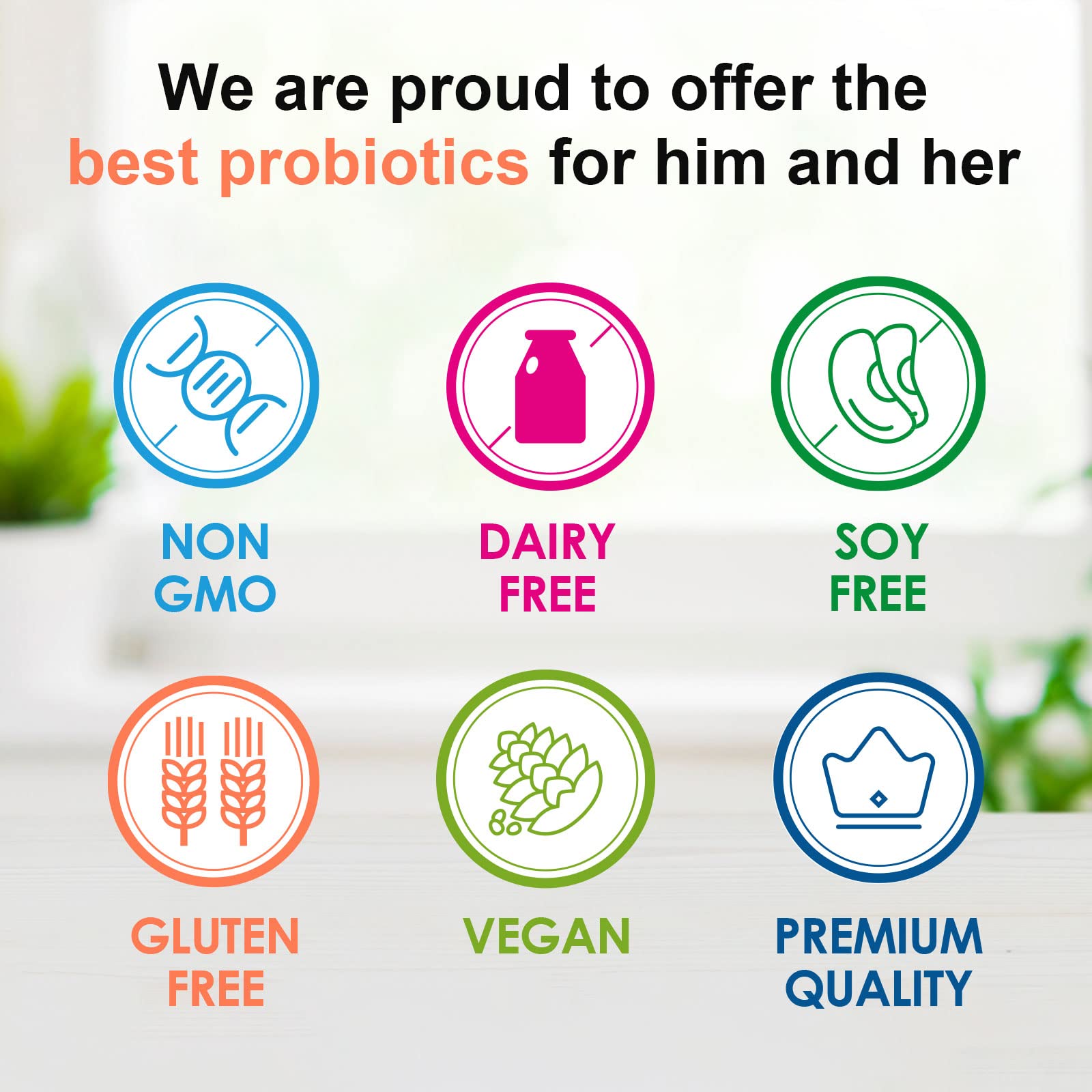 CANLIST Probiotics producto libre de OMG con garantía de calidad y seguridad.