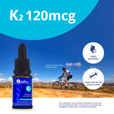 CanPrev K2 Drops gotero, dosificación fácil para incorporar a comidas.