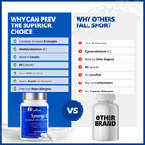 CanPrev Synergy B Complex empaque reciclable, opción sostenible