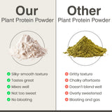 Proteína de cáñamo Cantein sabor chocolate natural en batido cremoso.
