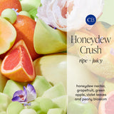 Capri Blue Honeydew Crush difusor aceite perfuma la habitación con dulzura frutal.