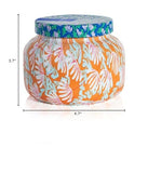 Ambiente relajante para sala de estar o dormitorio con Capri Blue.