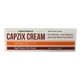 Capzix Cream proporciona calor penetrante para la zona afectada