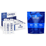 Gel Carbs Fuel 50 g, 18 unidades, ofrece energía sostenida durante entrenamientos prolongados.