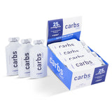 Carbs Fuel Gel Original 25g en empaque compacto, fácil de llevar.