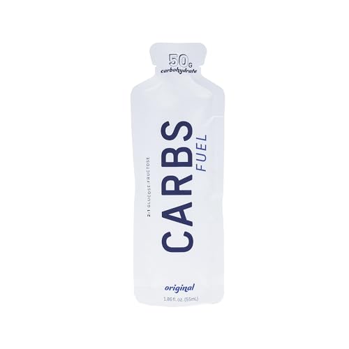 Carbs Fuel Original gel de energía 50g con digestión suave durante sesiones de larga duración.