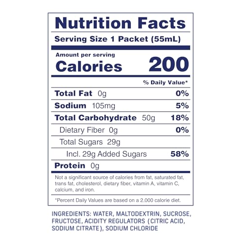 Carbs Fuel Original gel de energía 50g sabor natural con toque cítrico para evitar fatiga de sabor.