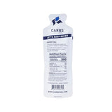 Carbs Fuel Original gel de energía 50g apto para veganos y sin gluten durante competencias.