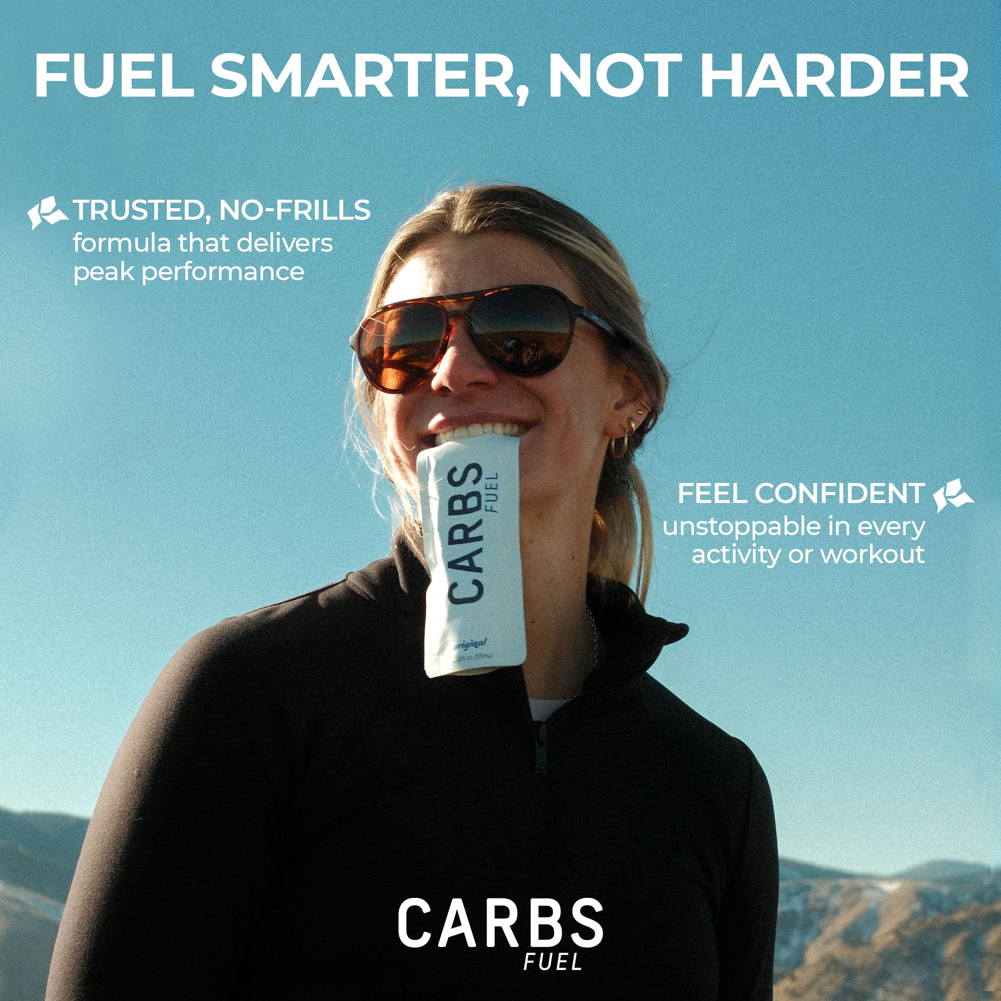 Carbs Fuel vegano y sin gluten para atletas