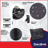 Cardinal bag supplies asa ergonómica para transporte cómodo en cada salida.
