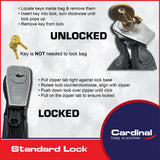 Cardinal bag supplies diseño elegante y compacto para uso diario y como regalo.