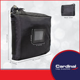 Cardinal bag supplies organizador para prescripciones con candado estándar, seguridad durante el viaje.