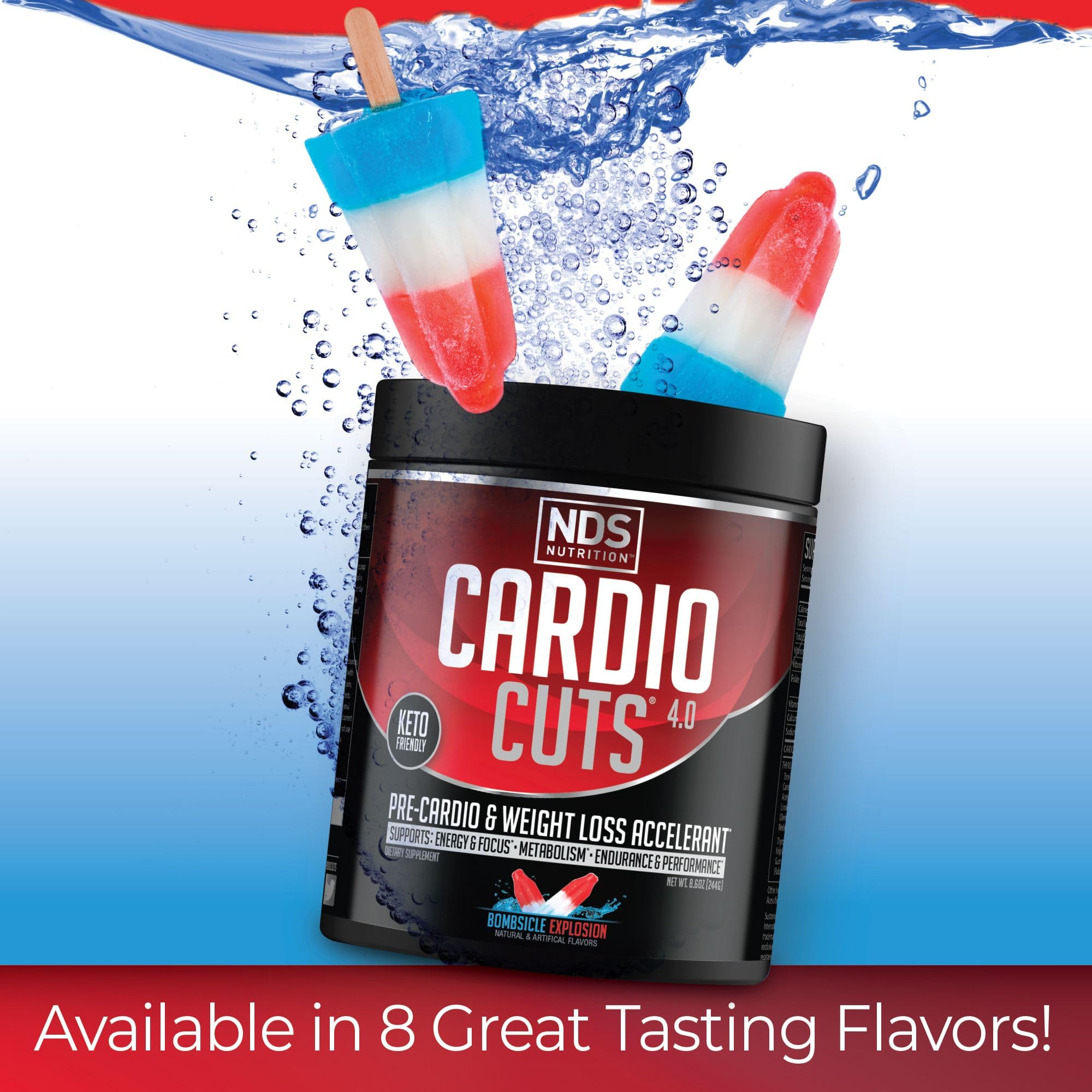 Cardio Cuts enfoque de energía y metabolismo con ingredientes potenciadores