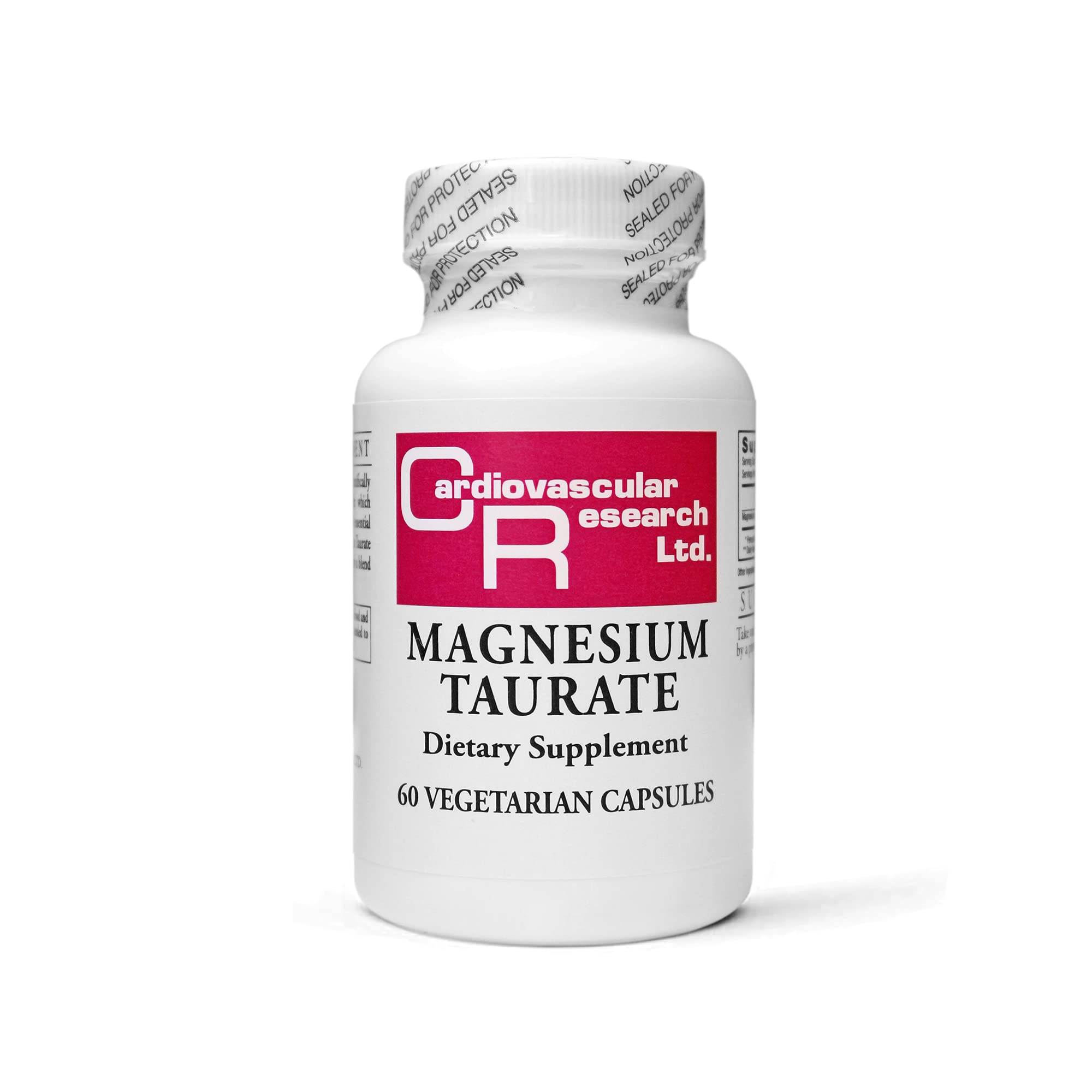 Cardiovascular Research Magnestium Taurate, frasco-vertido, apoyo diario para el bienestar