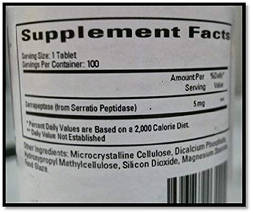 Cardiovascular Research Serraflazyme Tablets, primer plano de botella, facilita rutina de suplemento diario