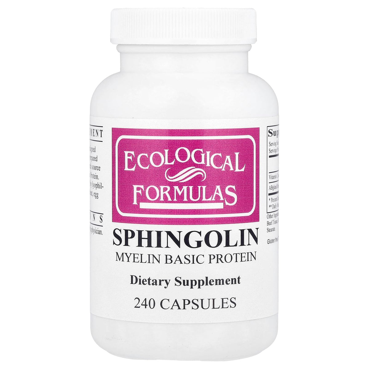 Cardiovascular Research Sphingolin Tabletas en botella para uso diario