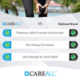 CareAll Muscle Rub: textura no grasa y sensación limpia.