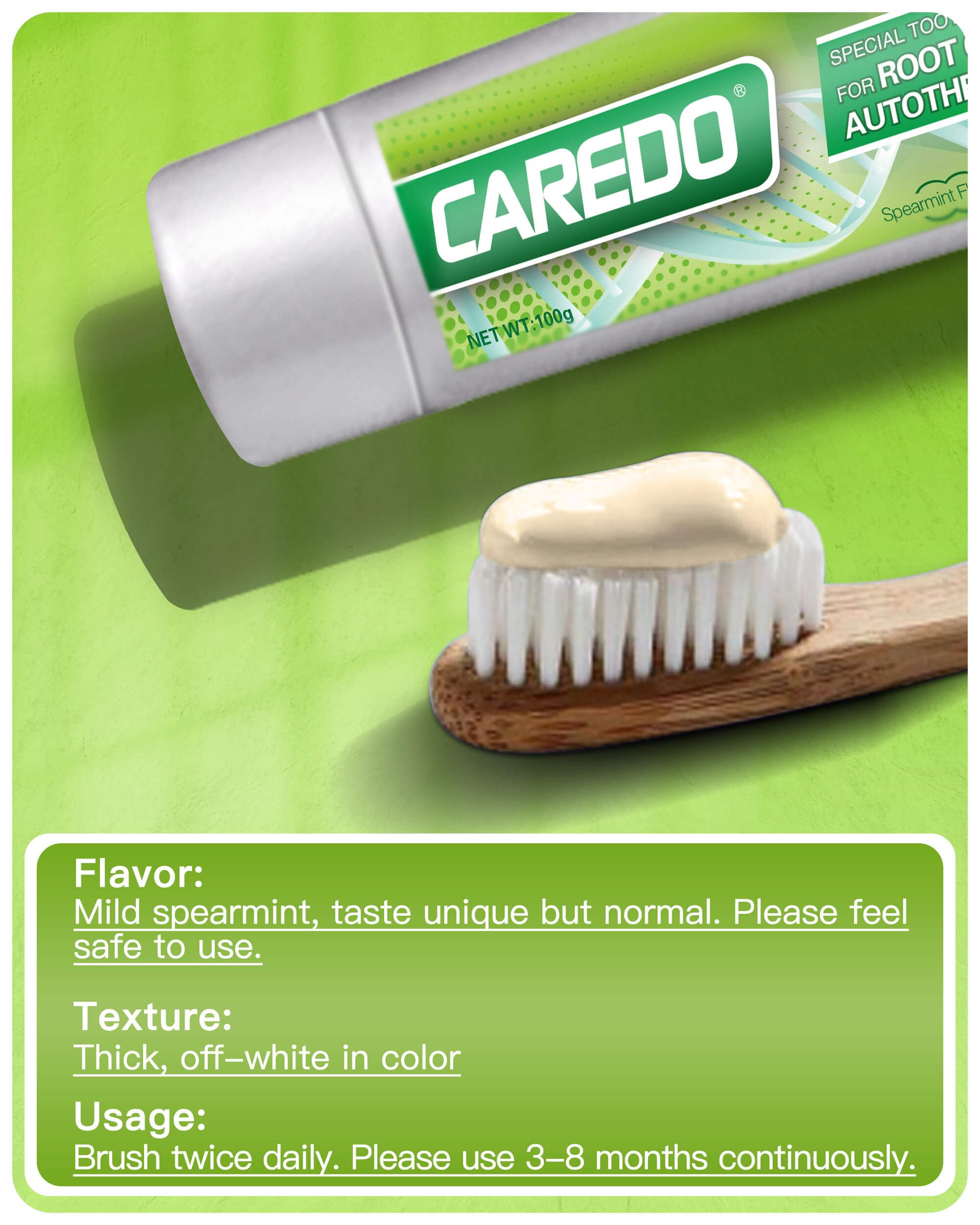 CAREDO pasta dental dientes radiantes y fortalecidos con hidroxiapatita