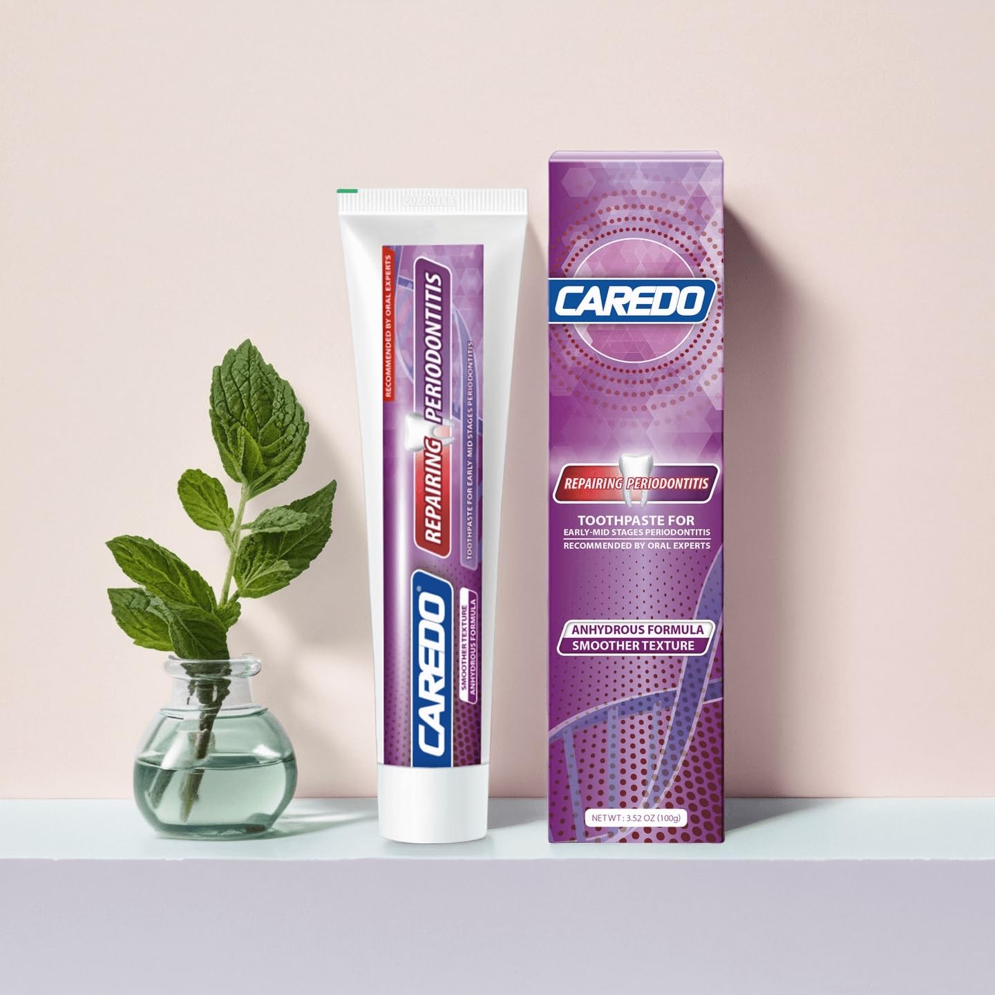 Caredo textura cremosa suave para limpieza cómoda