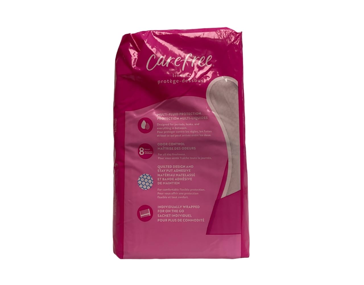 Carefree Body Shape Extra Long: textura suave tipo algodón para comodidad diaria.