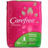 Carefree Original Pantiliner cubierta suave transpirable para comodidad