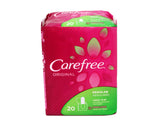 Carefree Pantiliner Original envuelto individualmente para uso rápido y discreto