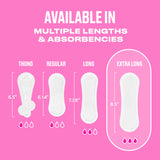 Posible control de olores con Carefree protector tanga para cada día.