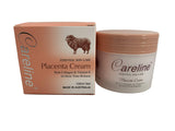 Conjunto doble de Careline: crema placenta con colágeno para rutinas faciales.